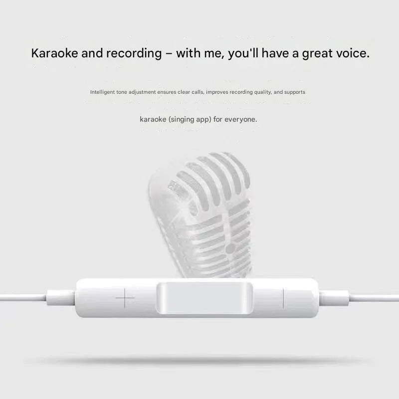 Wired In-Ear Earphones For iPhone And USB-C Devices